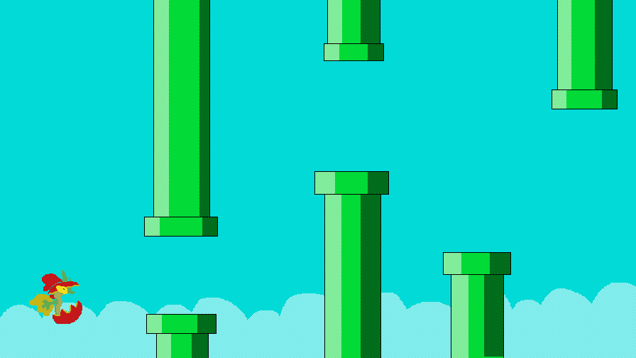 flapple no mundo do flappy bird